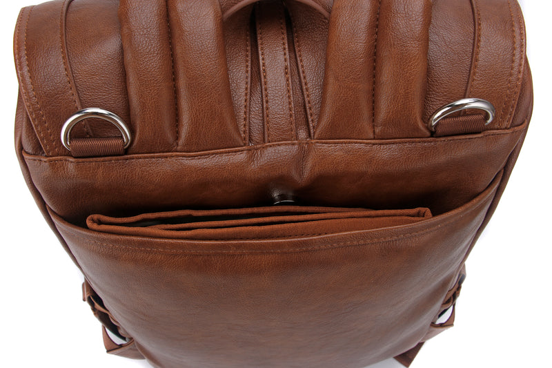 Best Diaper Bag Backpack in Vintage Tan – Citi Collective